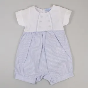 Baby Boys Blue Romper