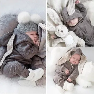 Baby  Clothes Autumn Winter Newborn Baby Rompers 0-2 Year