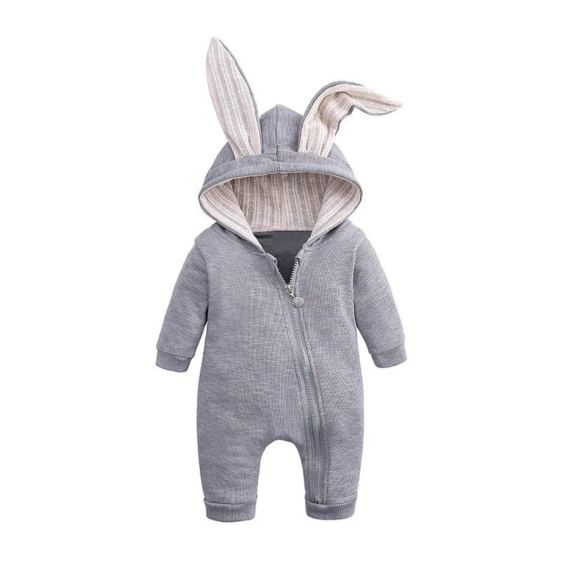 Baby  Clothes Autumn Winter Newborn Baby Rompers 0-2 Year