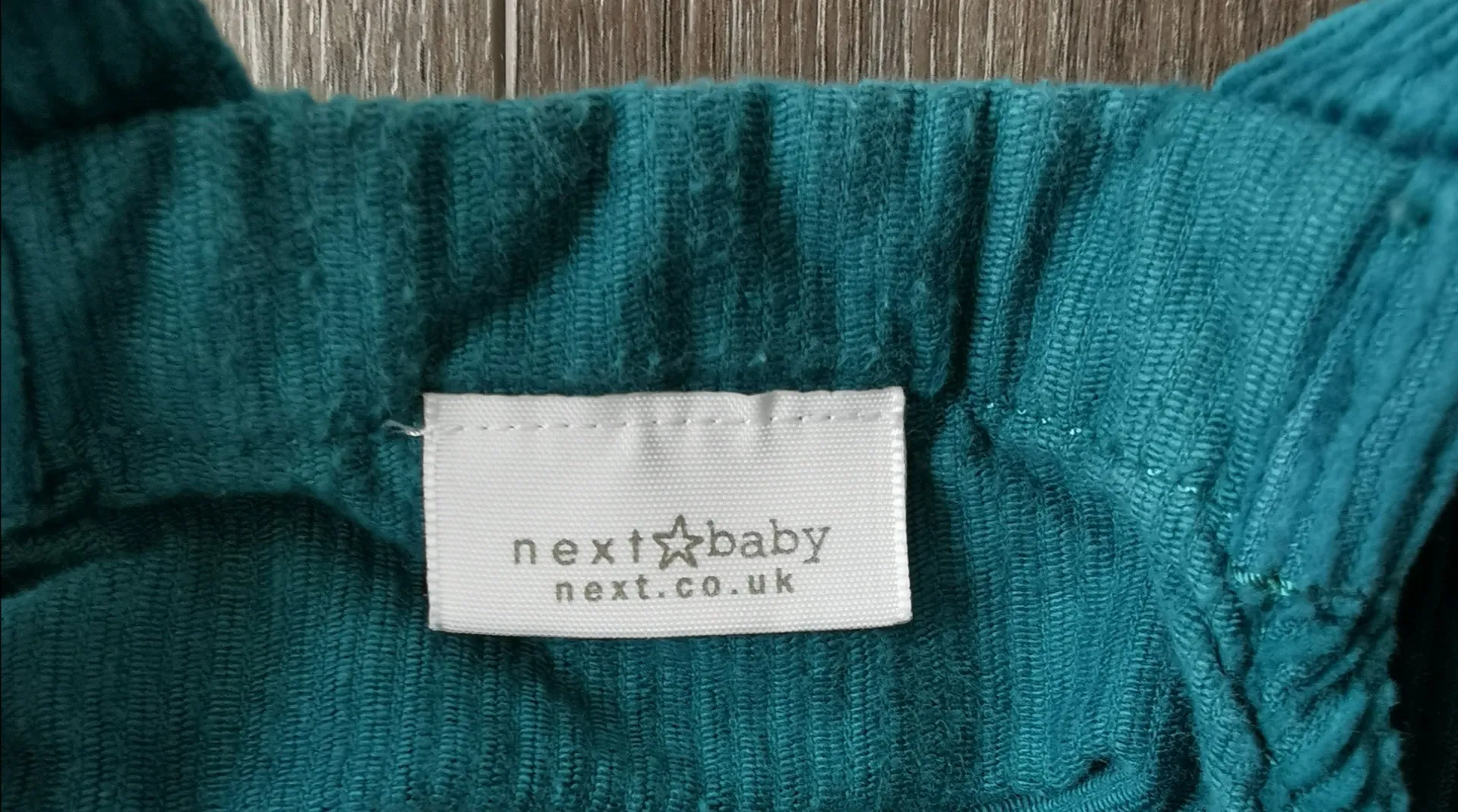 BABY GIRL SIZE 0/3 MONTHS - NEXT BABY, (UK Brand) Corduroy Overall Dress EUC B38