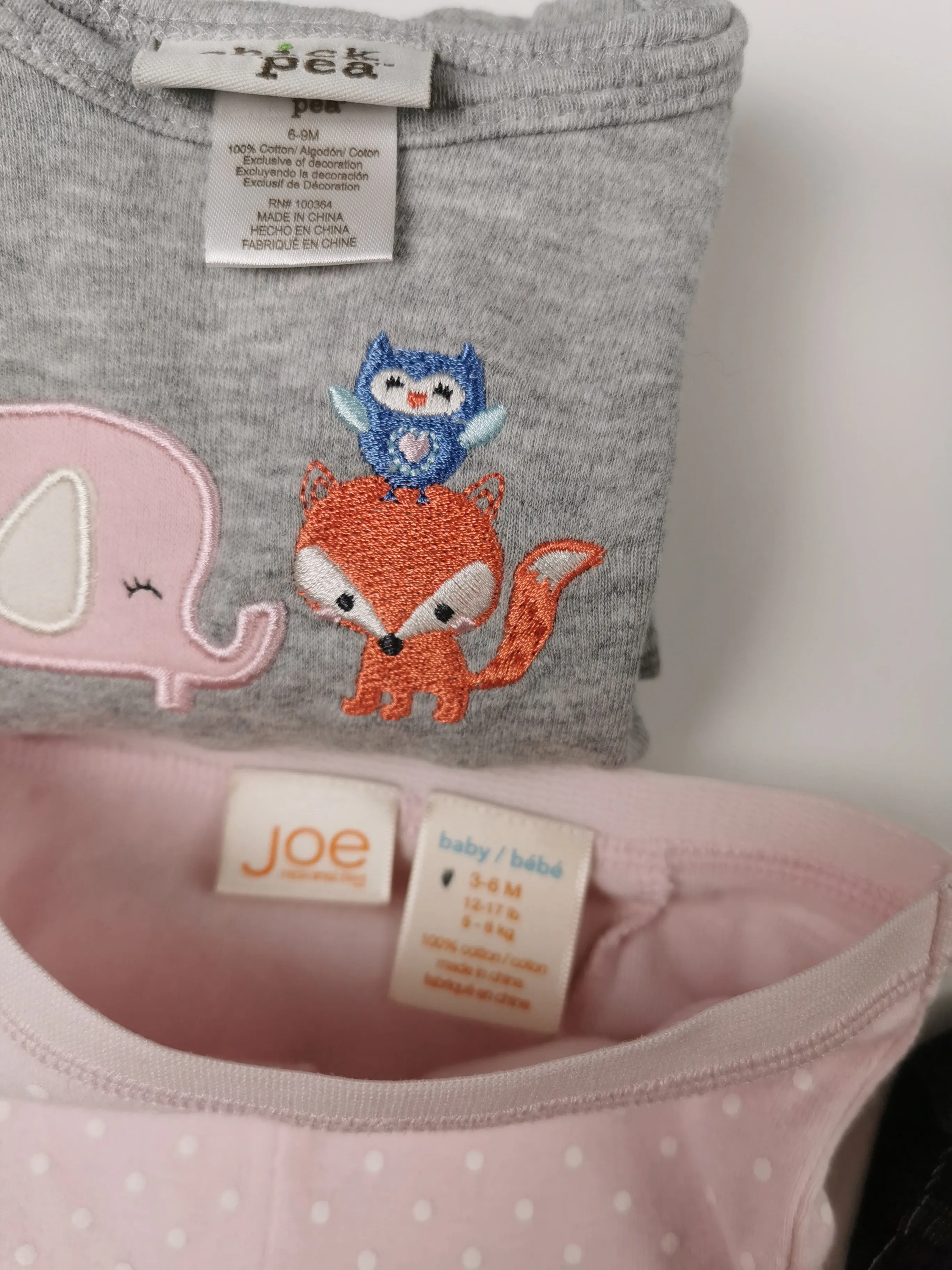 BABY GIRL SIZE 6/9 MONTHS - 4 Piece Mix N Match Outfits VGUC B24