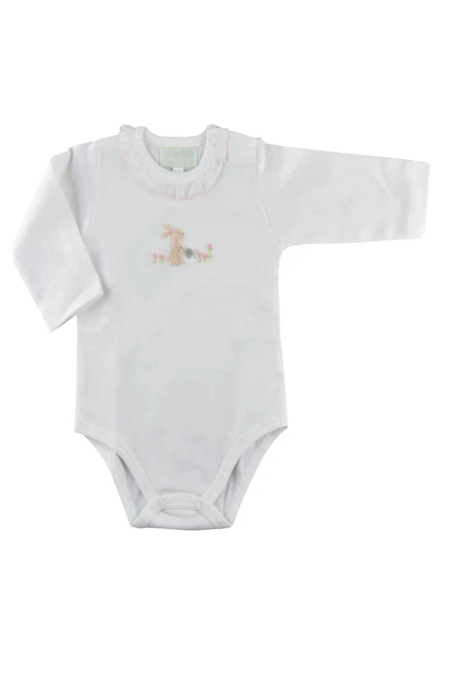 Baby Girl's Bunny Romper