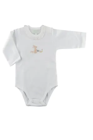 Baby Girl's Bunny Romper