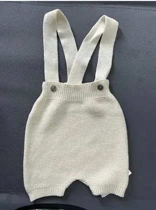 Baby Girl's or Boy's Knitted Rompers - Sleeved & Sleeveless - Various Styles