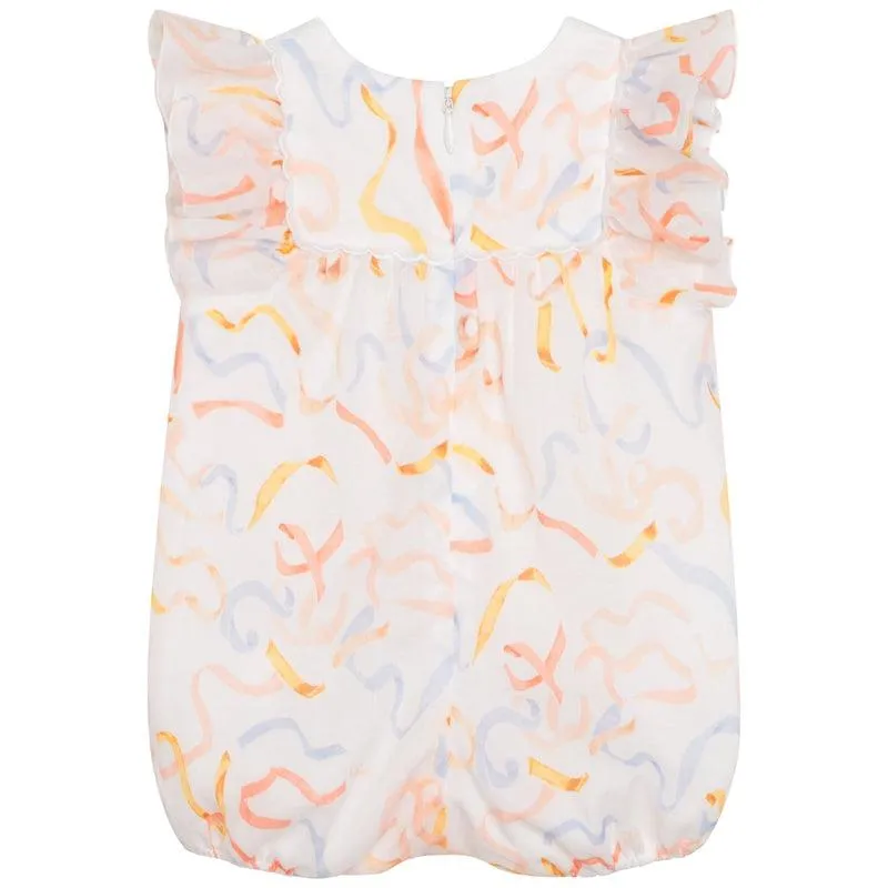 Baby Girls Organic Cotton  Romper