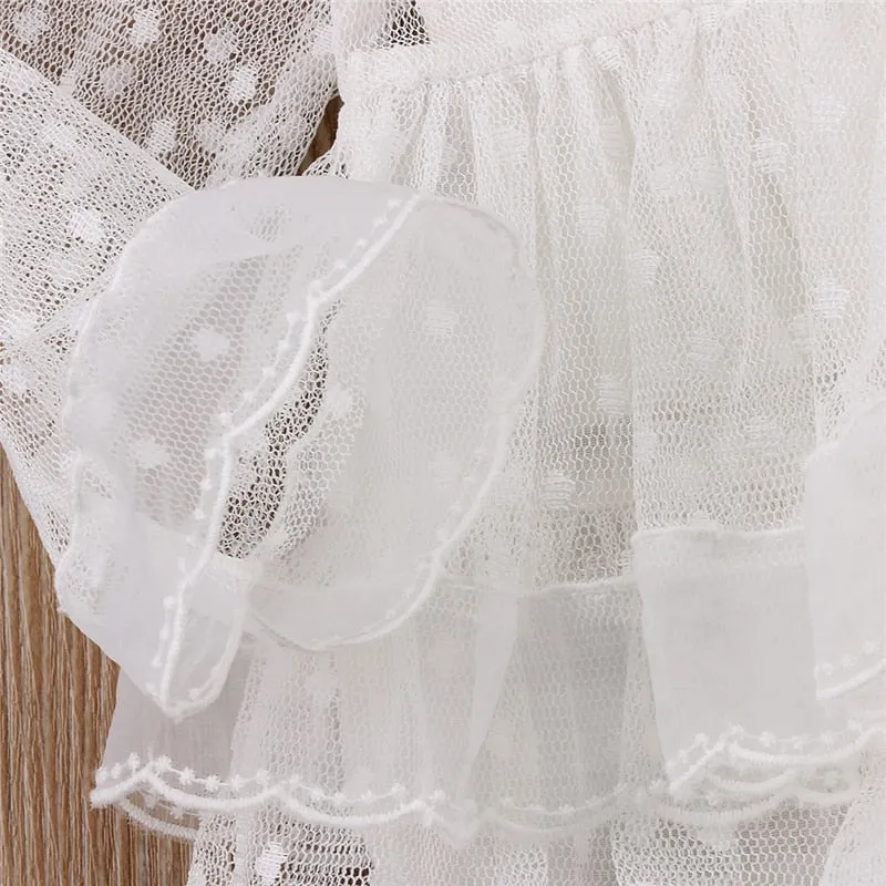 Baby Girls White Lace Dress