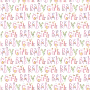 Baby Love - Welcome Baby Girl by Tracy Cottingham for Michael Miller Fabrics