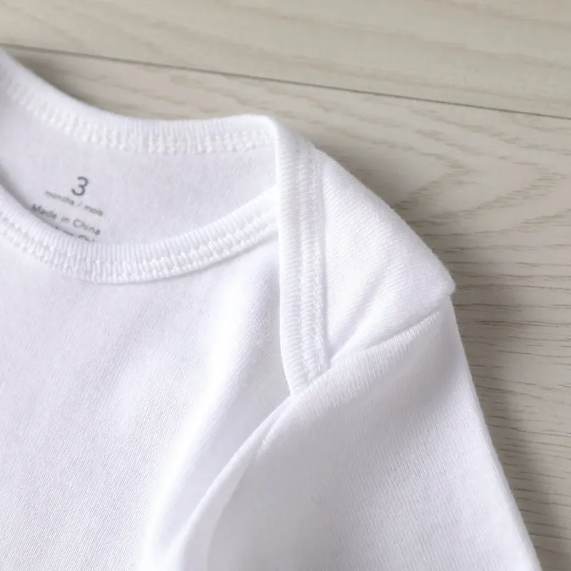 Baby Romper Love Brother White