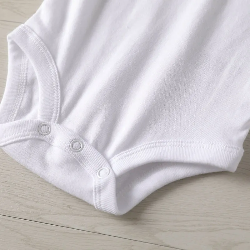 Baby Romper Love Brother White