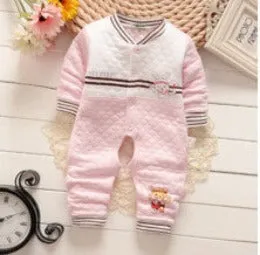Baby Rompers Autumn long-sleeved Cute cotton Boys Girls clothing Comfortable Cotton Jumpsuit Crawling Coverall Clothing