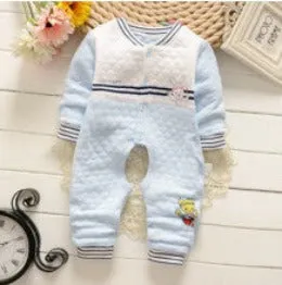 Baby Rompers Autumn long-sleeved Cute cotton Boys Girls clothing Comfortable Cotton Jumpsuit Crawling Coverall Clothing