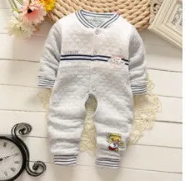 Baby Rompers Autumn long-sleeved Cute cotton Boys Girls clothing Comfortable Cotton Jumpsuit Crawling Coverall Clothing