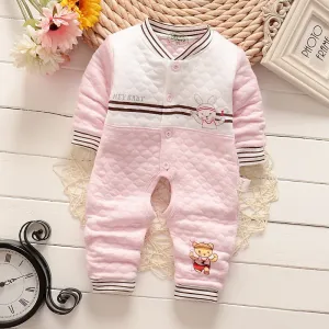 Baby Rompers Autumn long-sleeved Cute cotton Boys Girls clothing Comfortable Cotton Jumpsuit Crawling Coverall Clothing