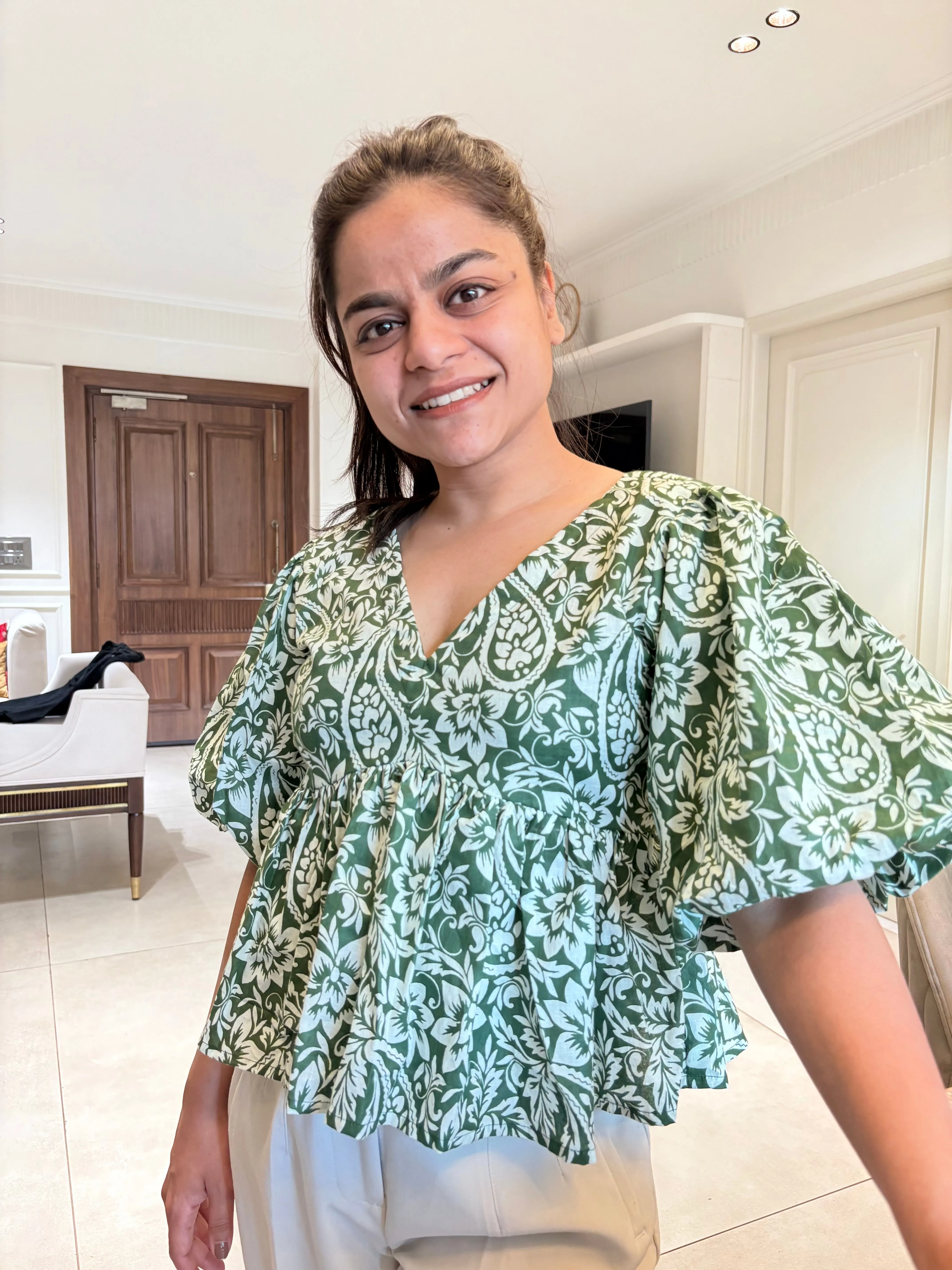 Balloon Chic Top
