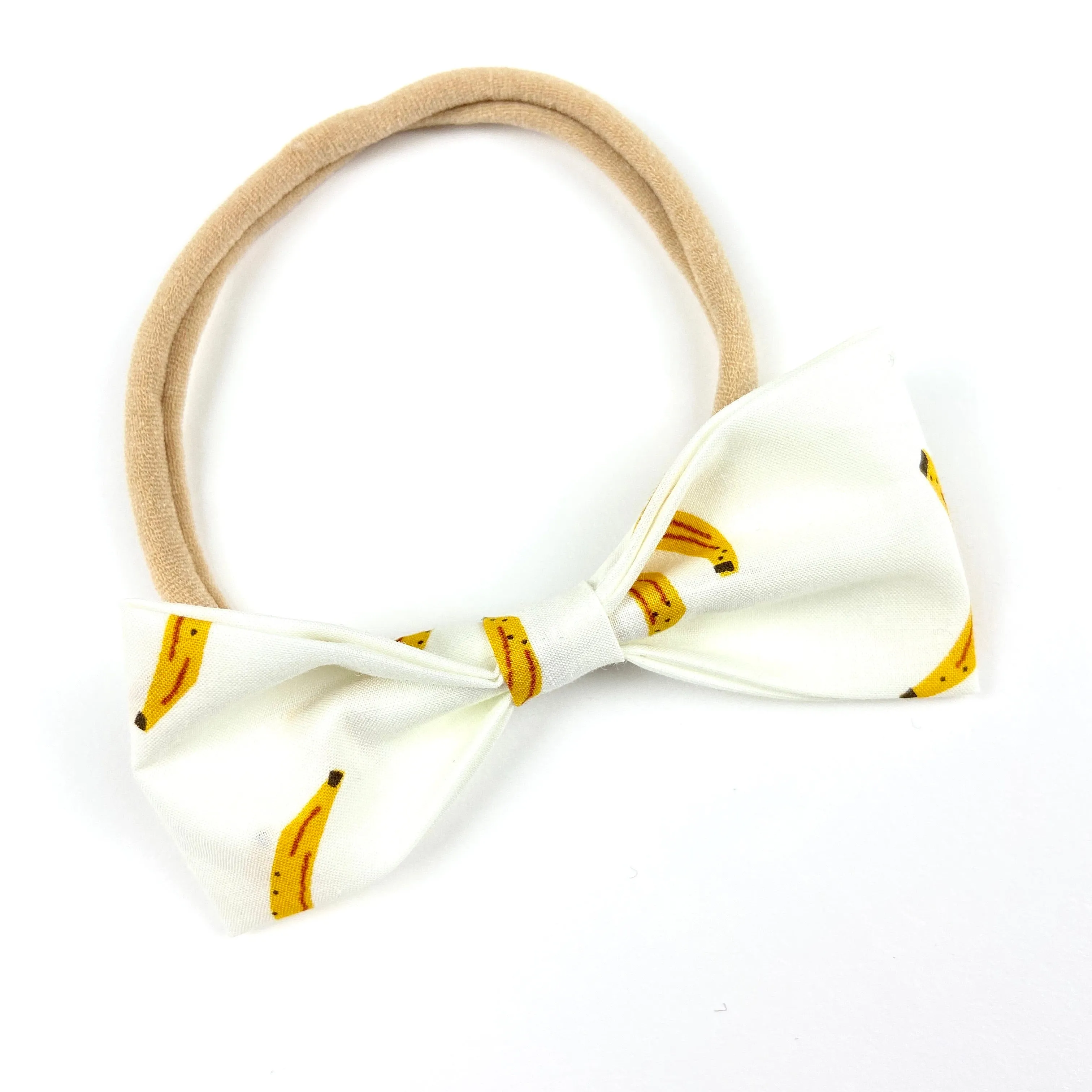 BANANA RUBY BOW HEADBAND