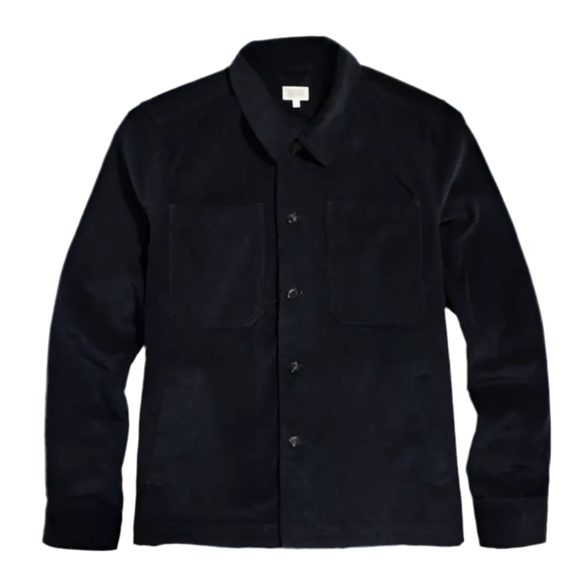 Banks Shirt Jacket | Midnight Blue Corduroy