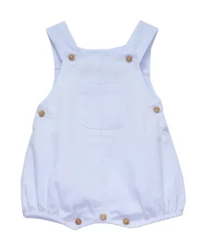 Basic-Blue Baby Boy Romper