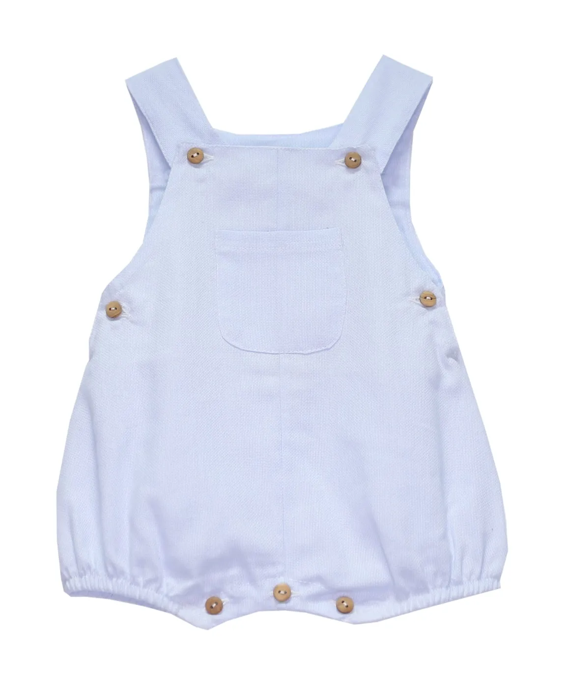 Basic-Blue Baby Boy Romper