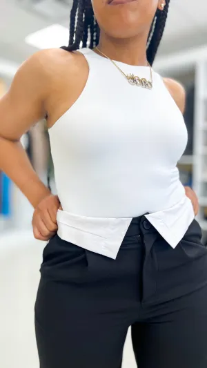 Basic Halter Neck Bodysuit