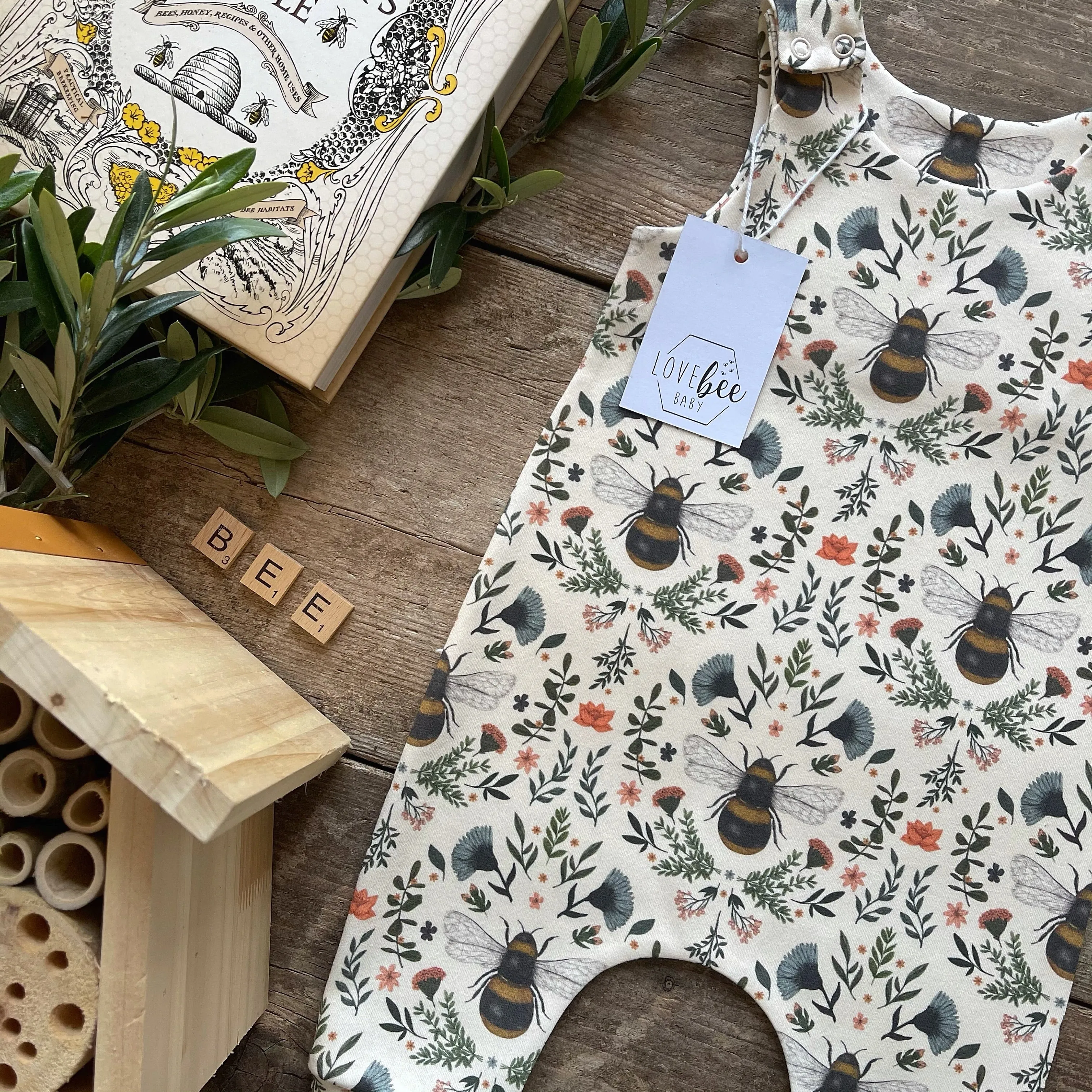Bee and Botanicals Long Romper