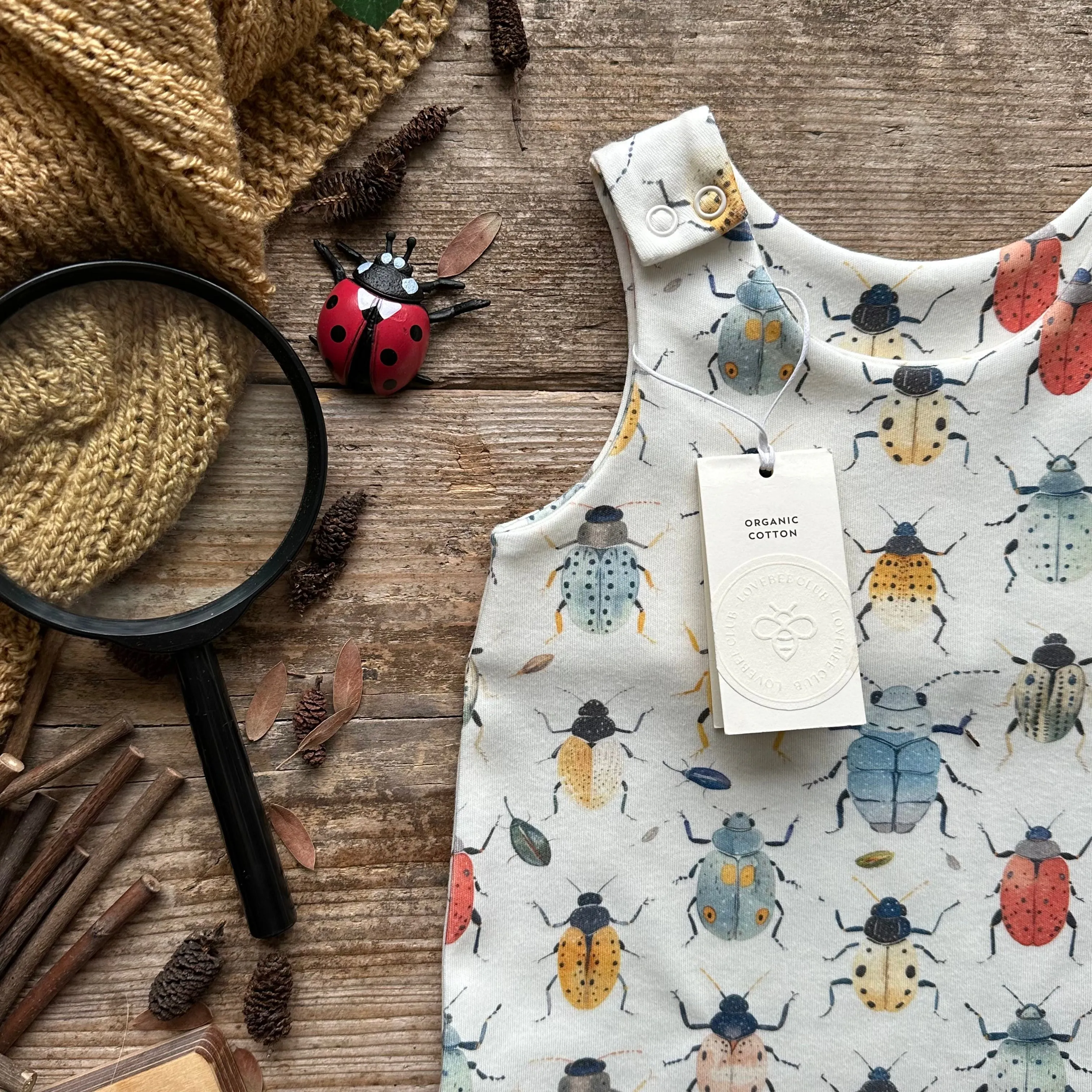 Beetles   Bugs Long Romper