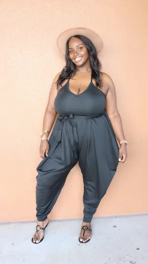 Bellini Harem Jumpsuit | Black