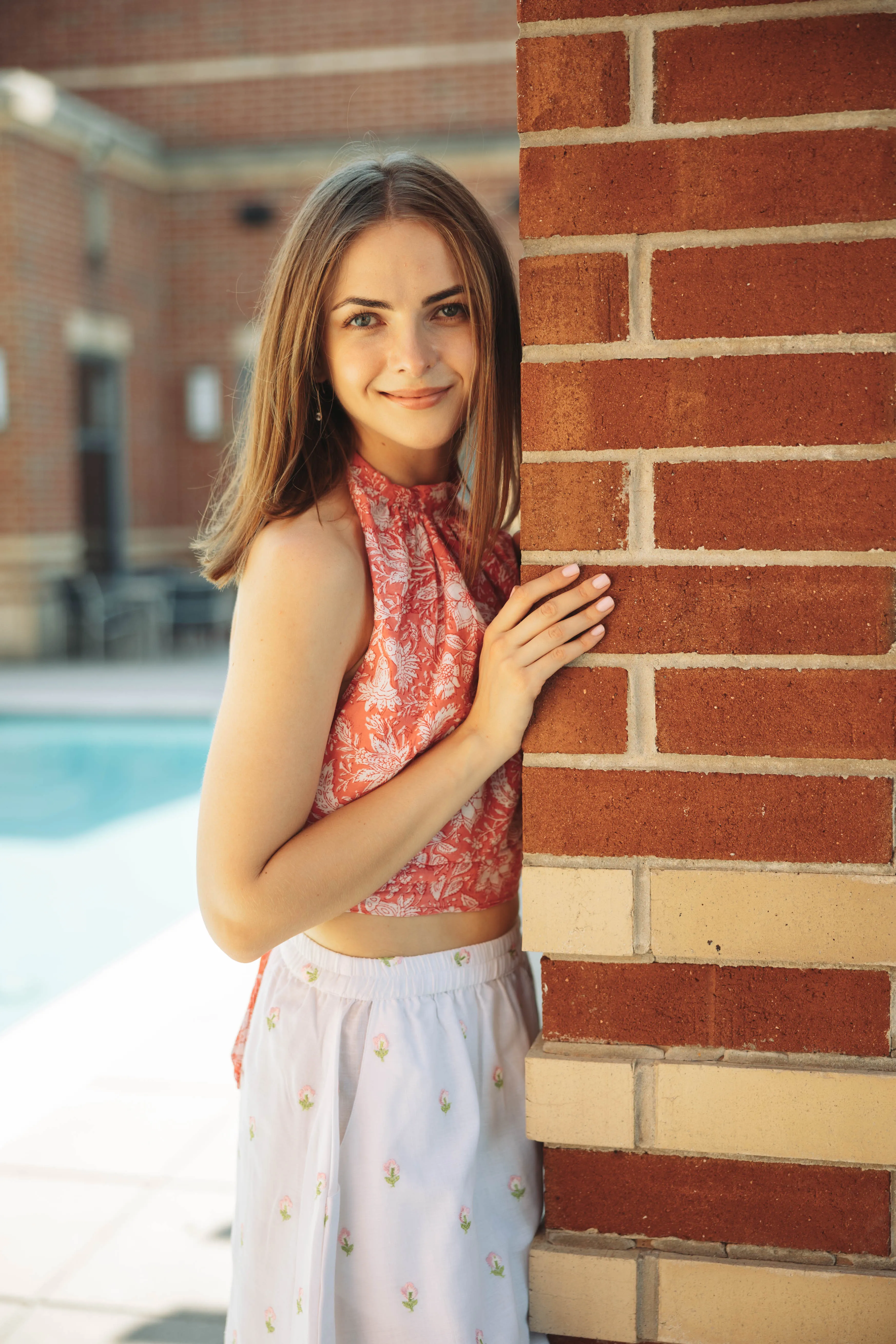 Betty Floral Halter Top