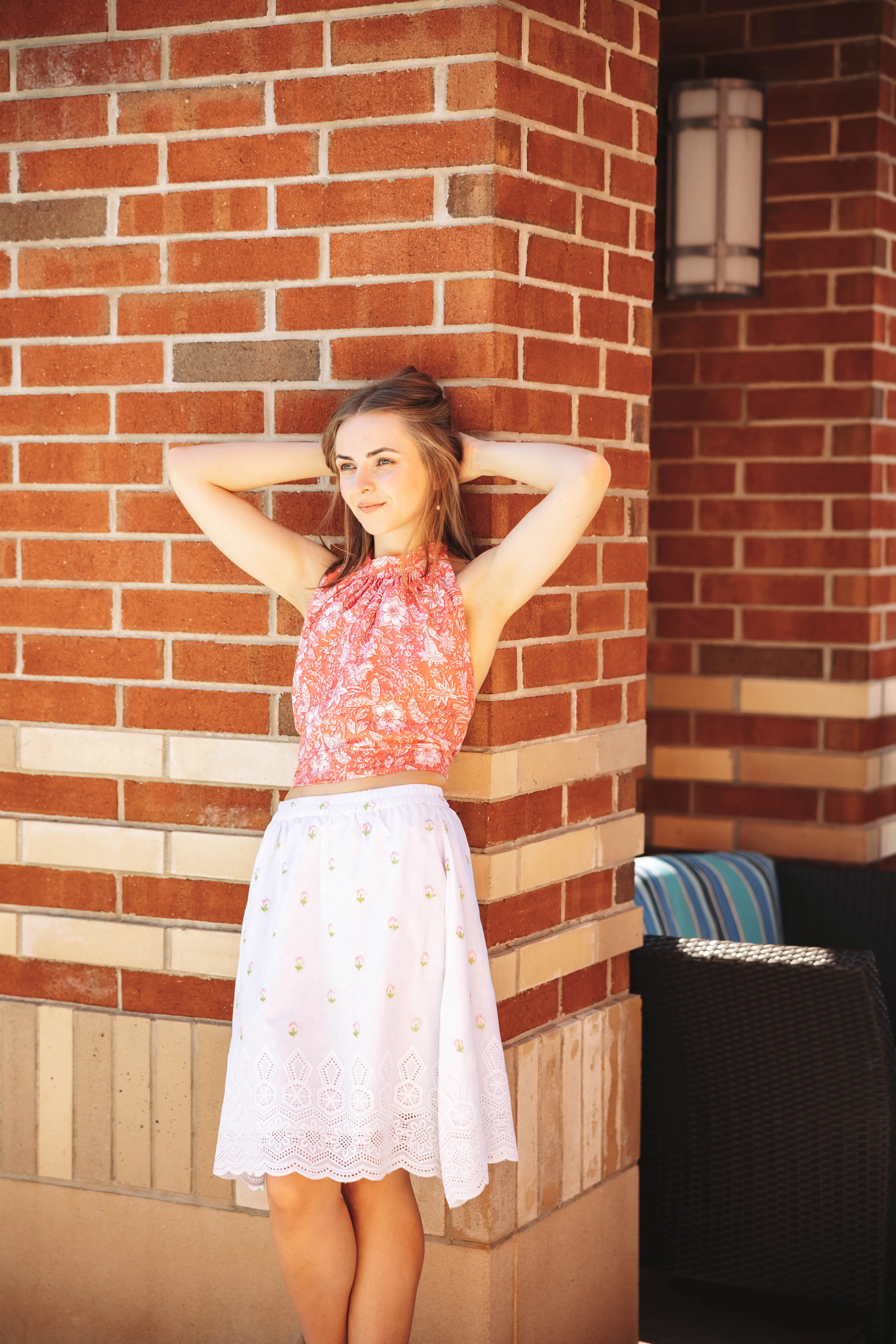 Betty Floral Halter Top