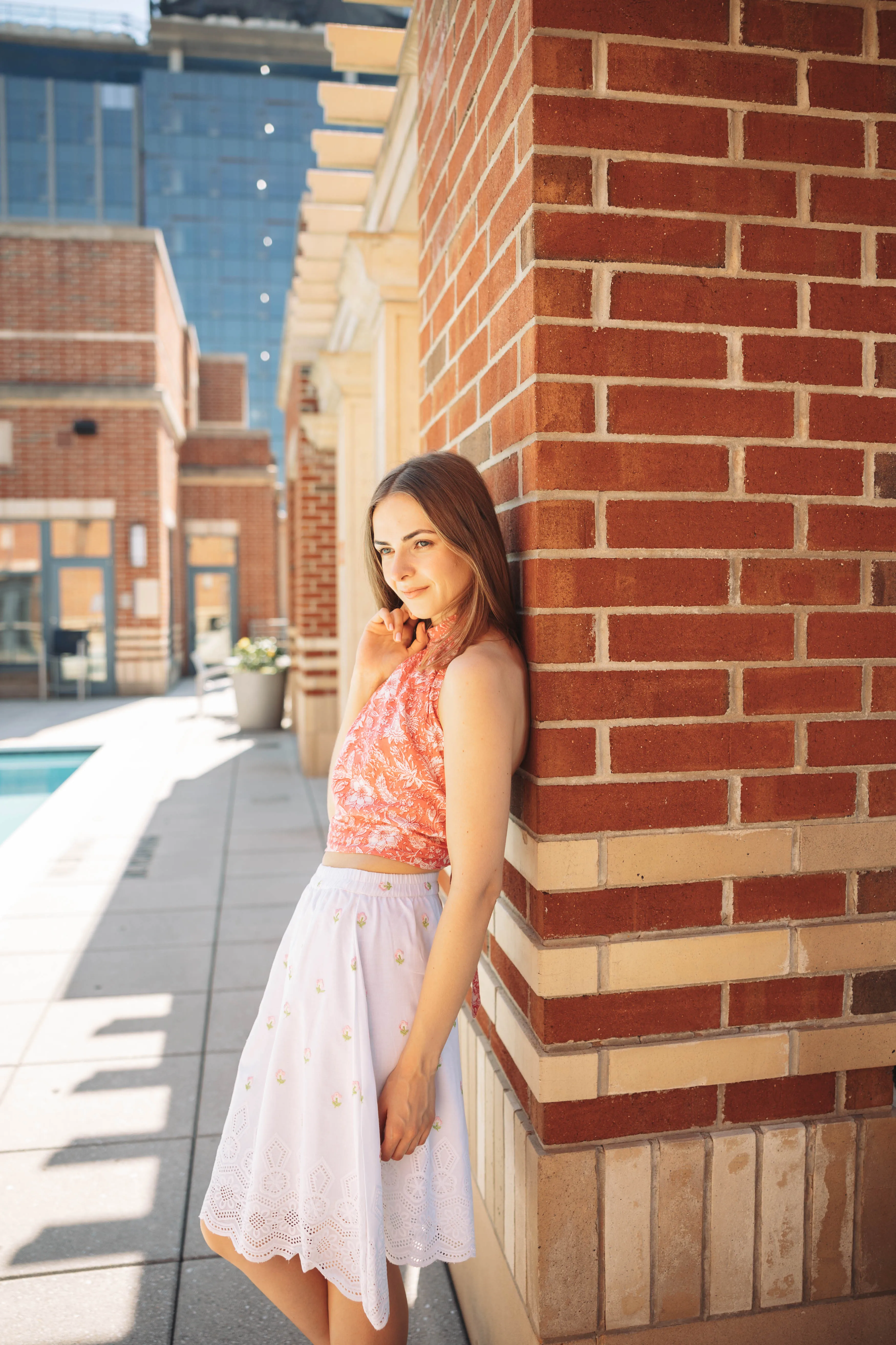 Betty Floral Halter Top