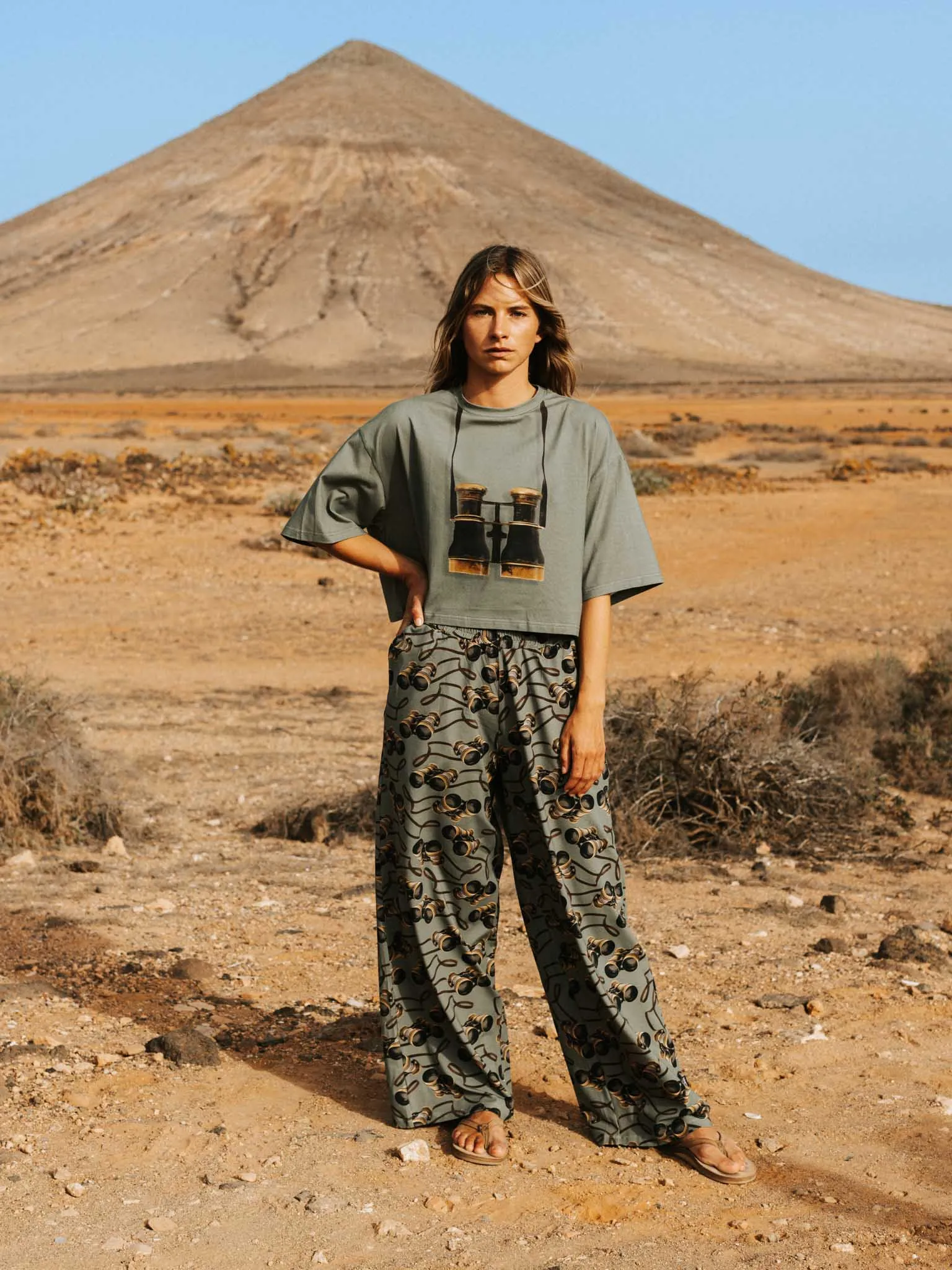 Binoculars Wijde broek Dames