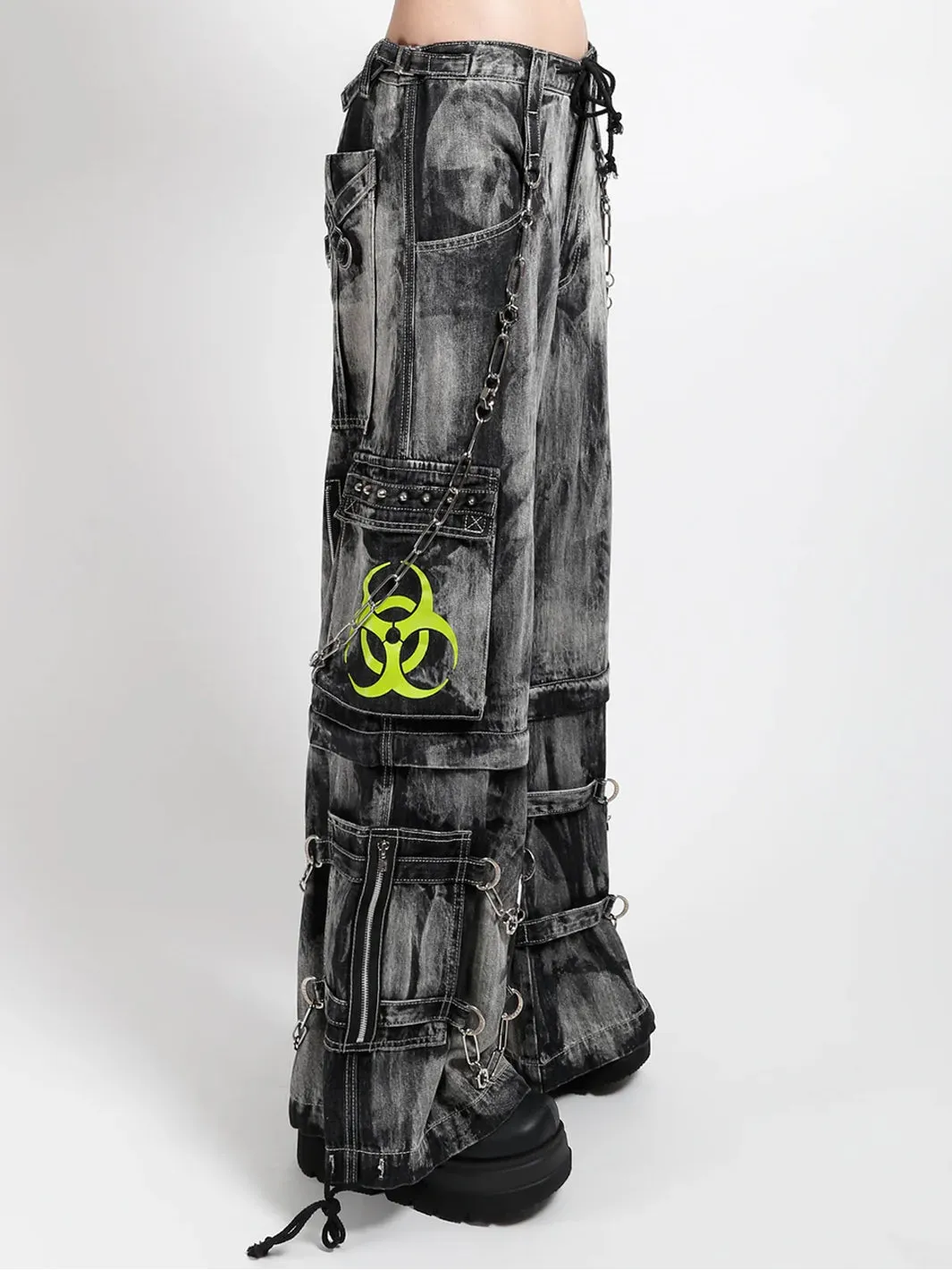 BIOHAZARD STORM PANT - BLACK WASH