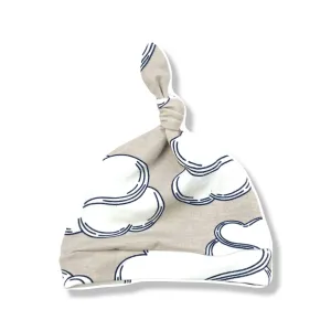 BISCUIT CLOUD KNOTTED HAT