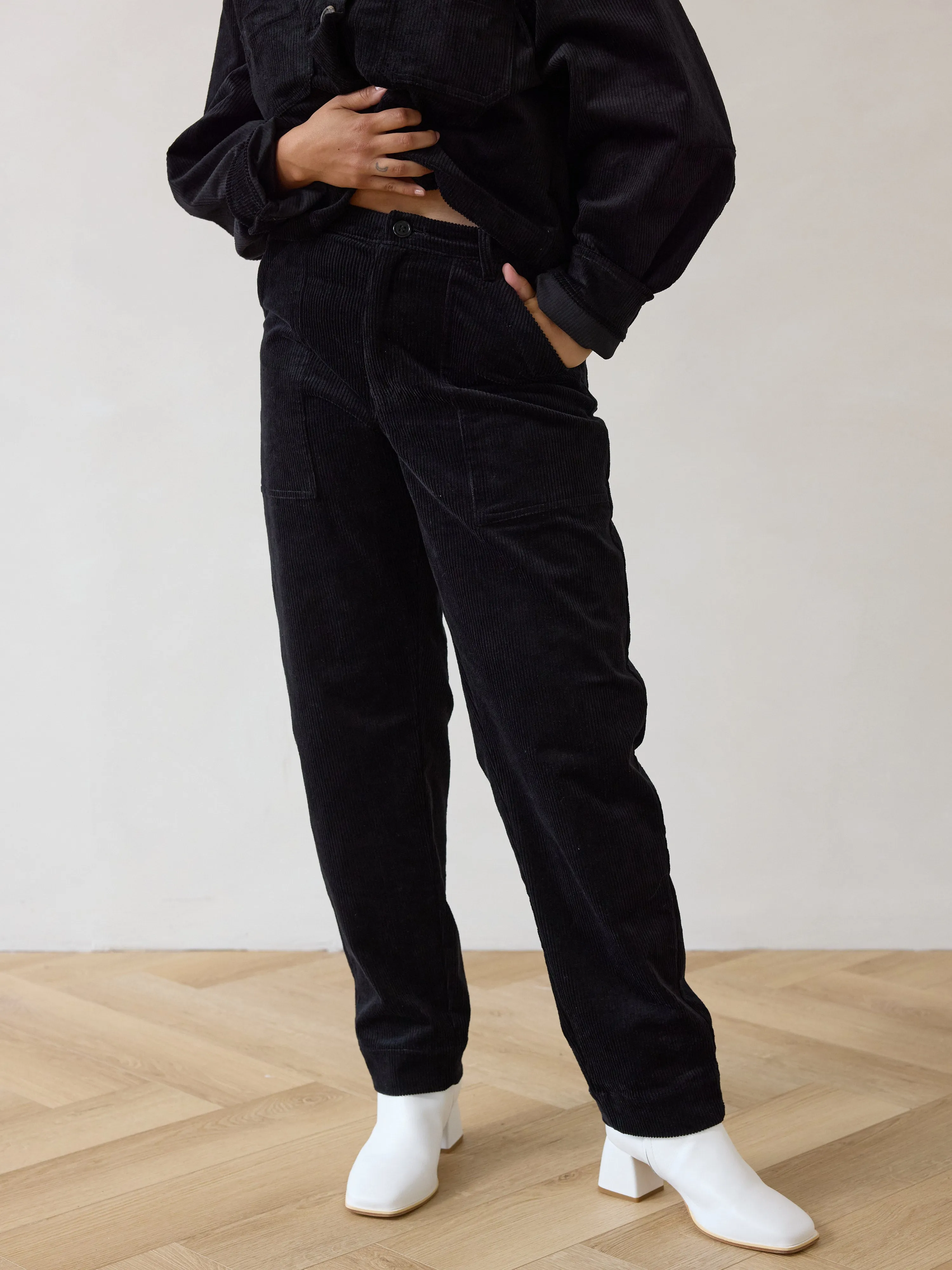 BLACK RONNIE PANT