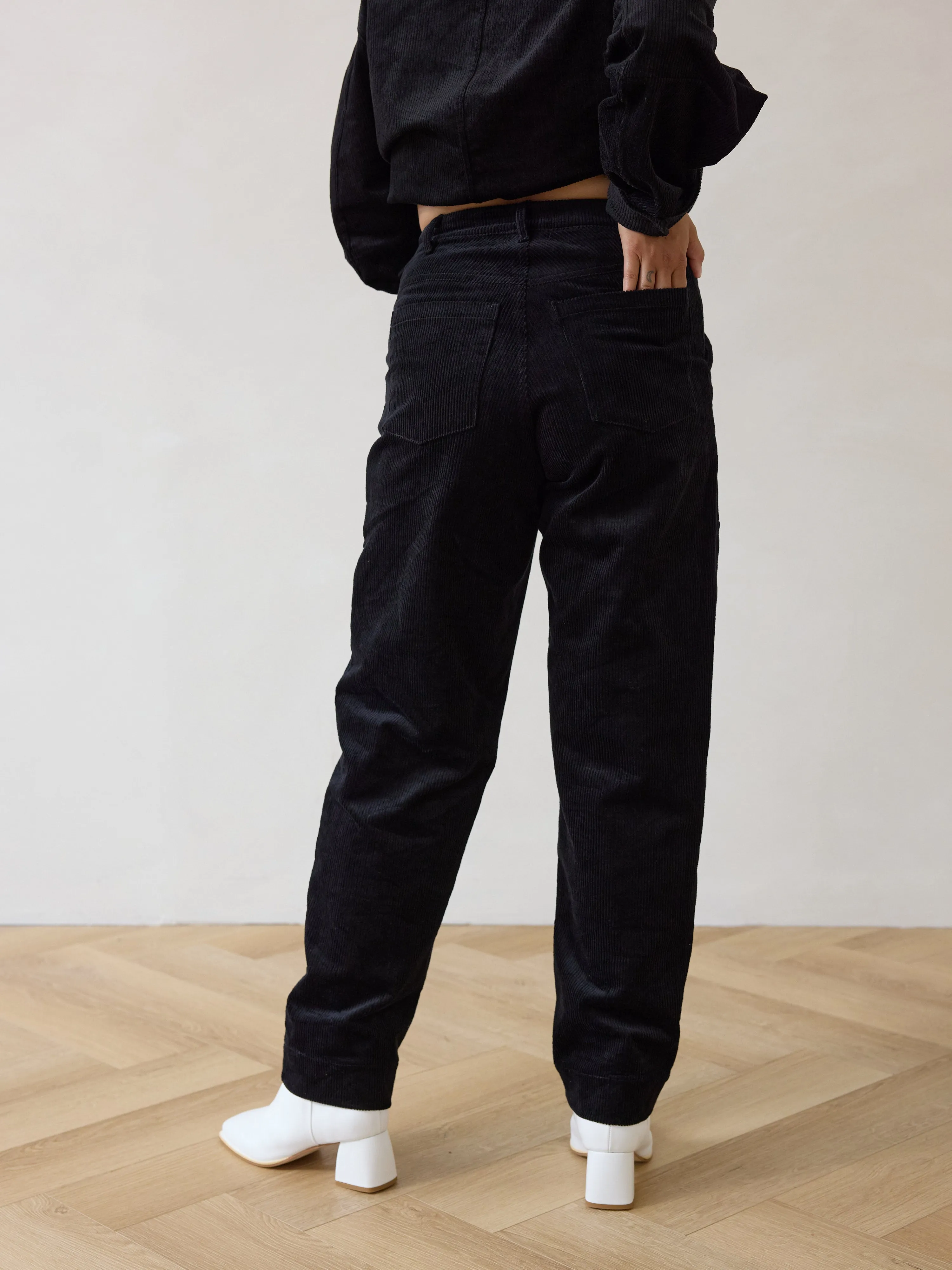 BLACK RONNIE PANT