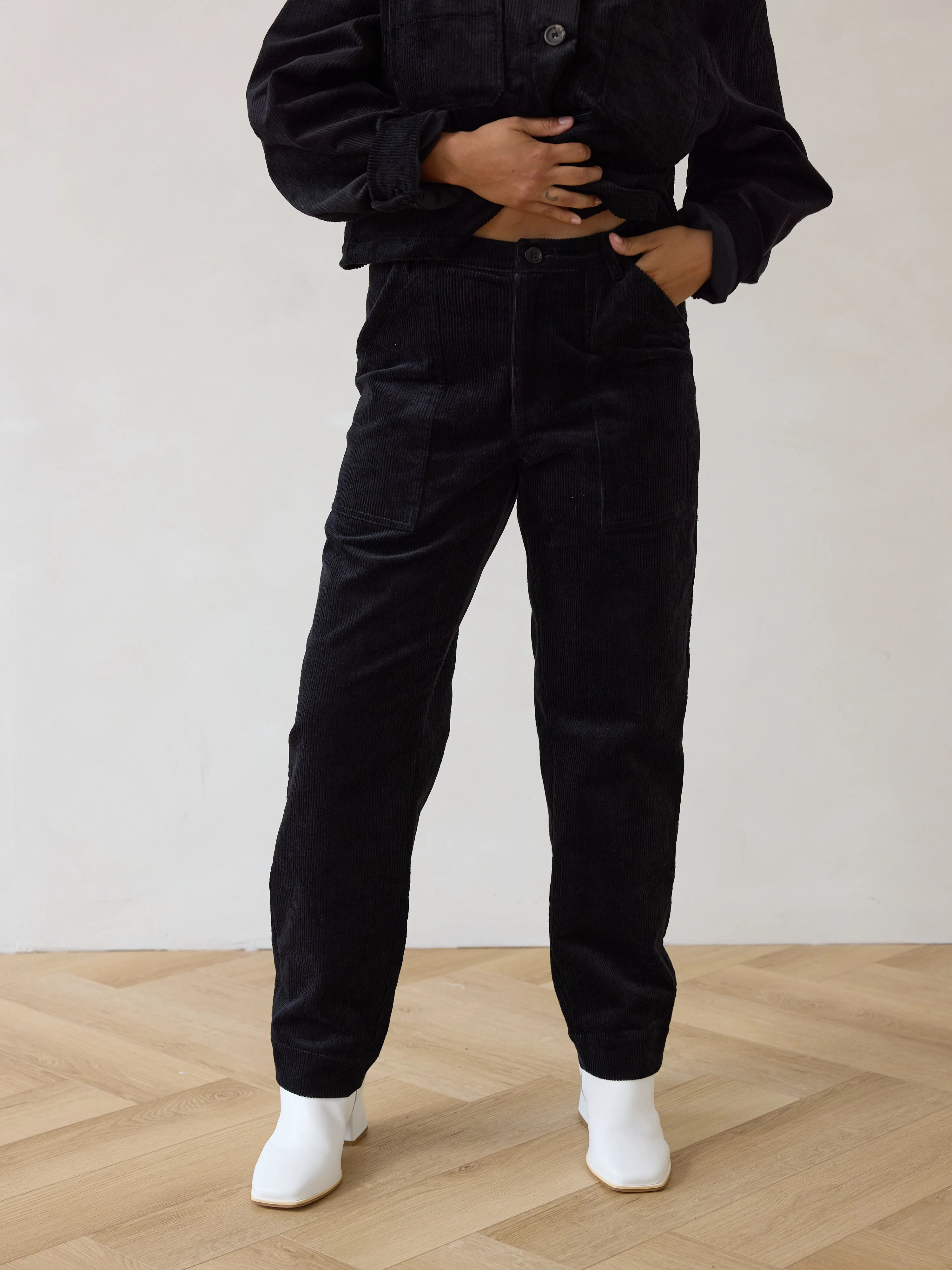 BLACK RONNIE PANT