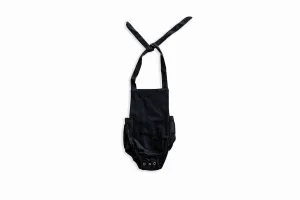 Black Summer Baby Romper: 6-12m