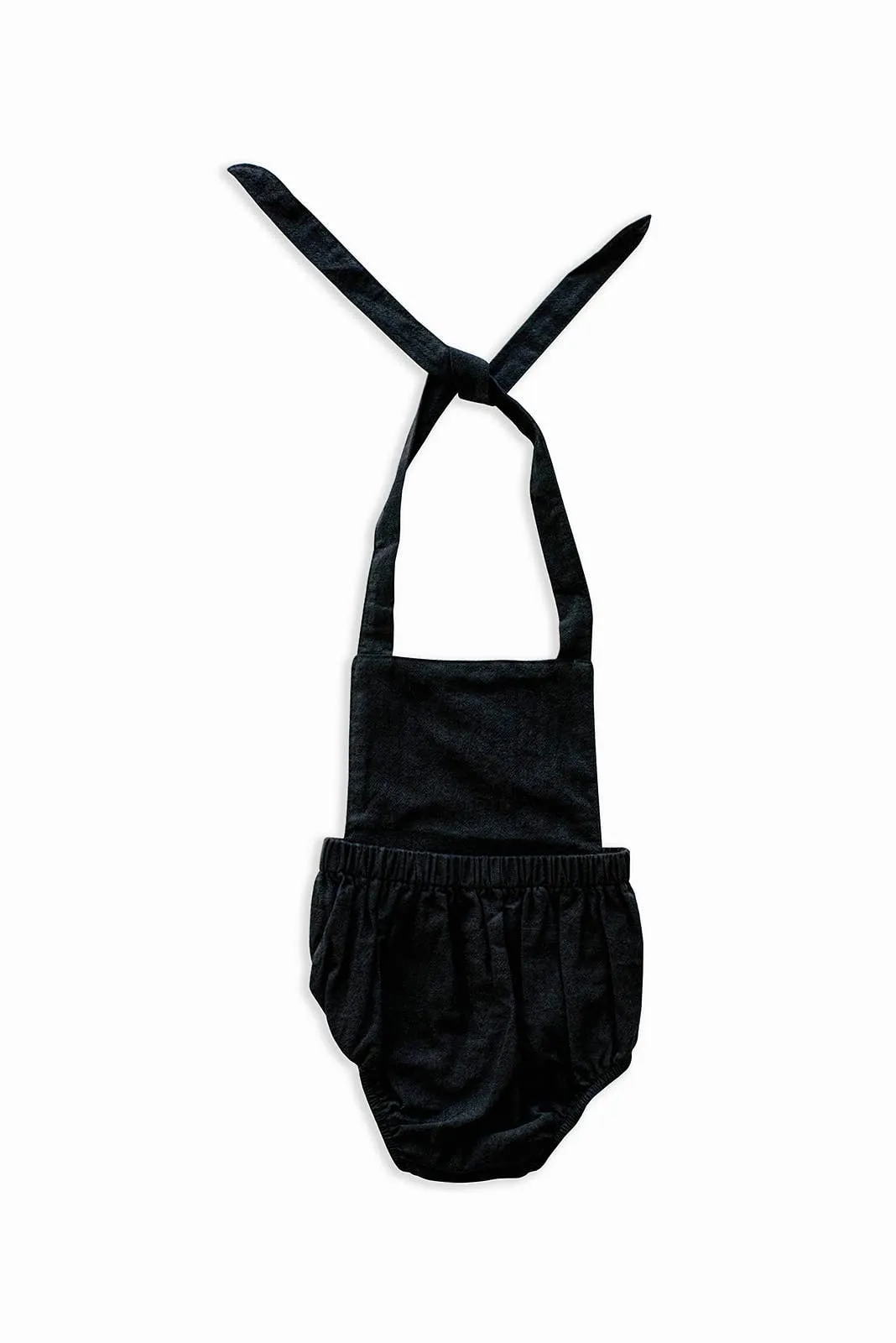 Black Summer Baby Romper: 6-12m