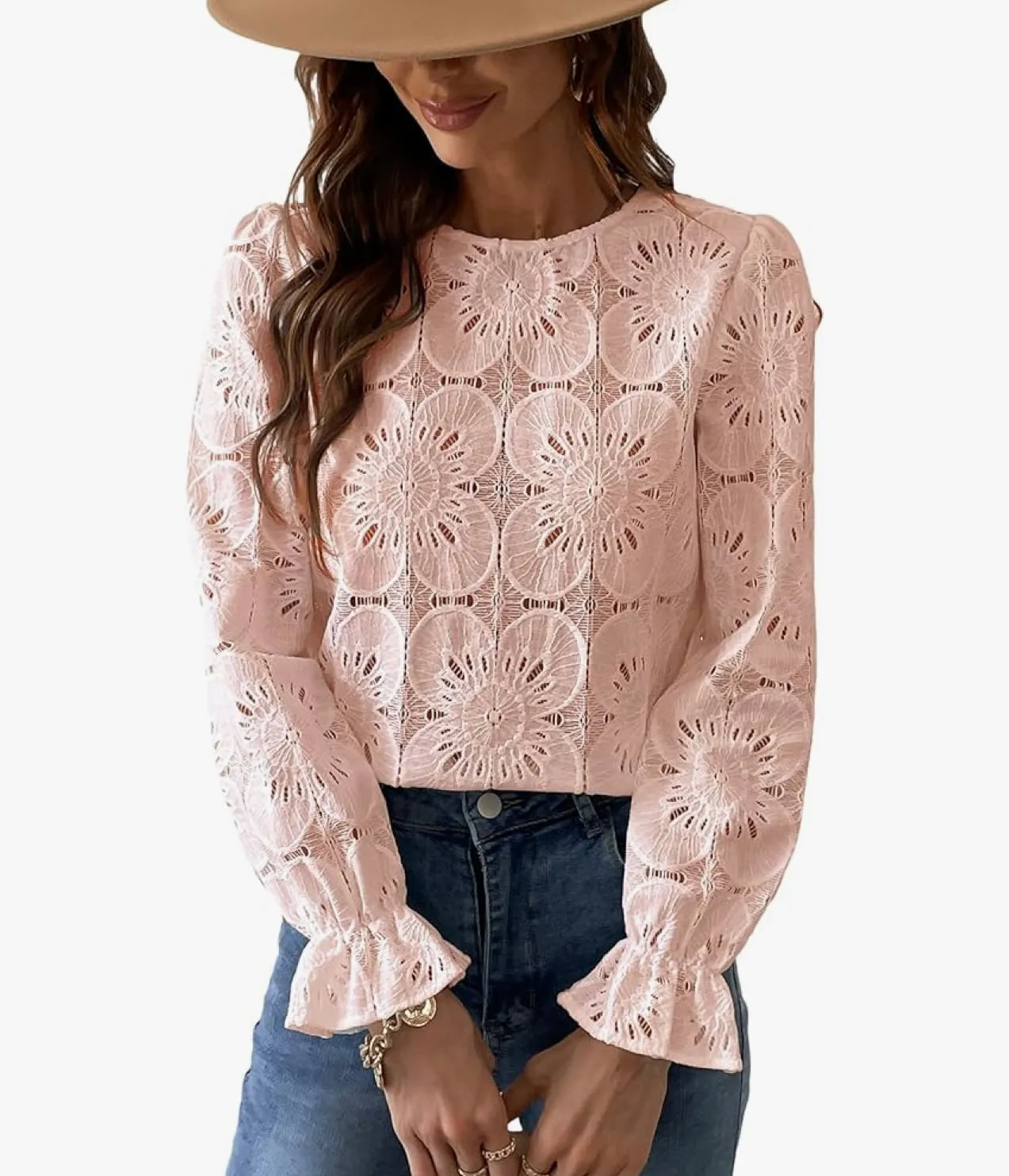 Blooming Blossom Light Pink Summer Top