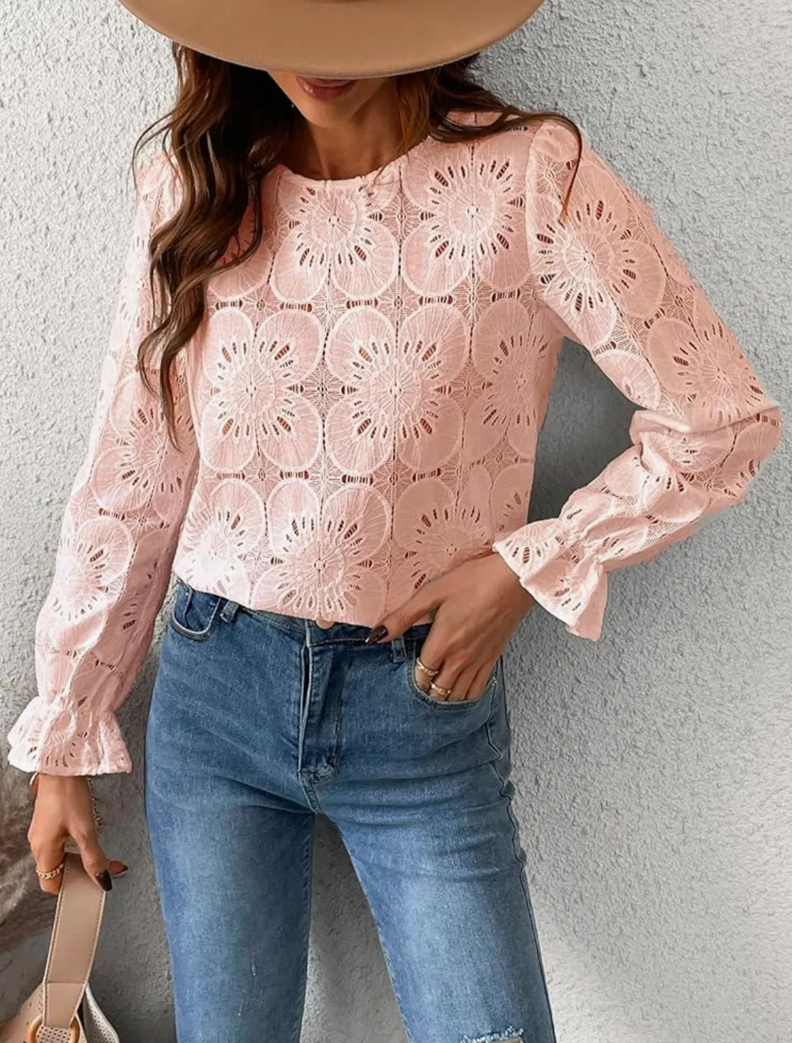 Blooming Blossom Light Pink Summer Top