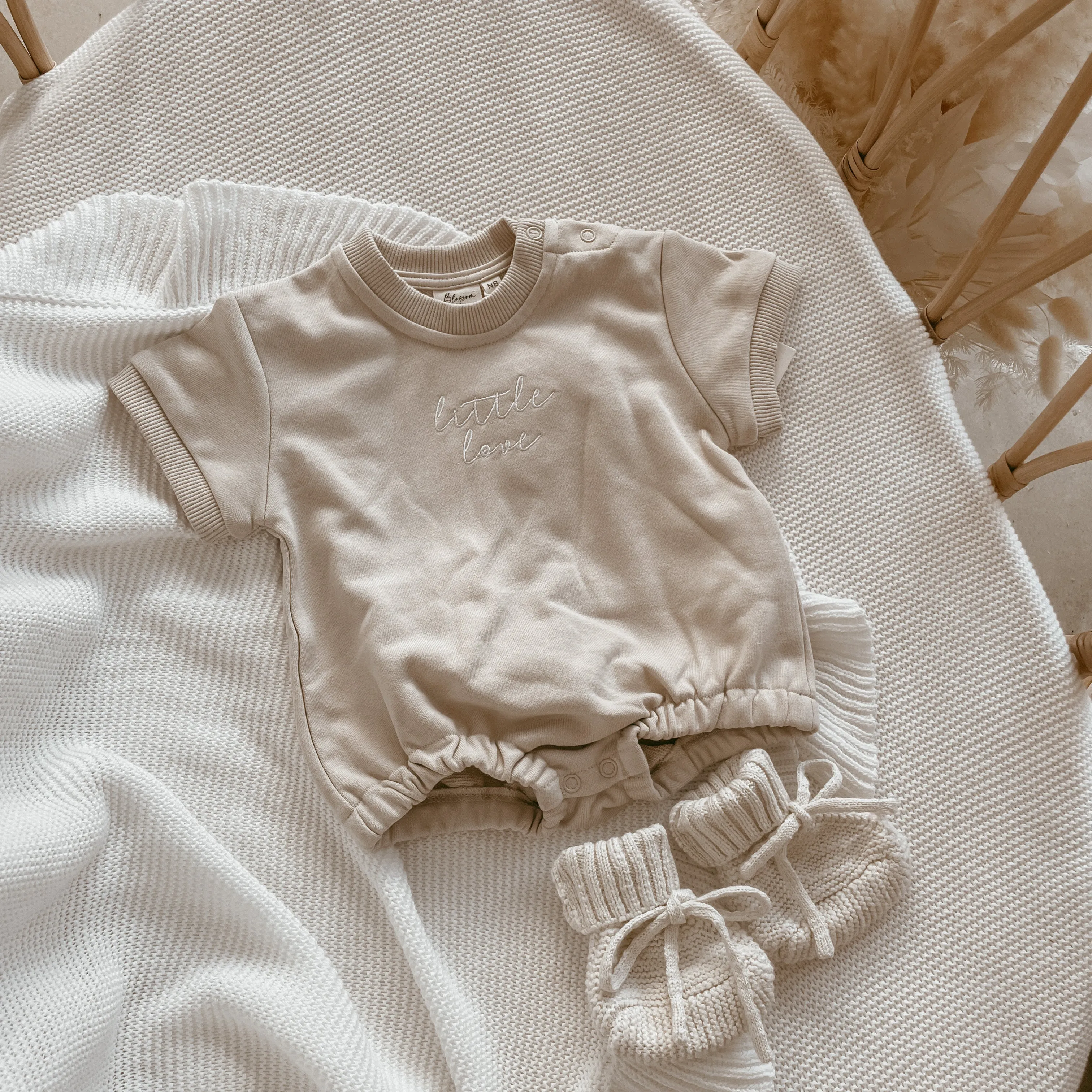 BLOSSOM & PEAR 'LITTLE LOVE' ROMPER