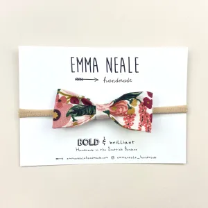 Blossom Ruby Bow Headband