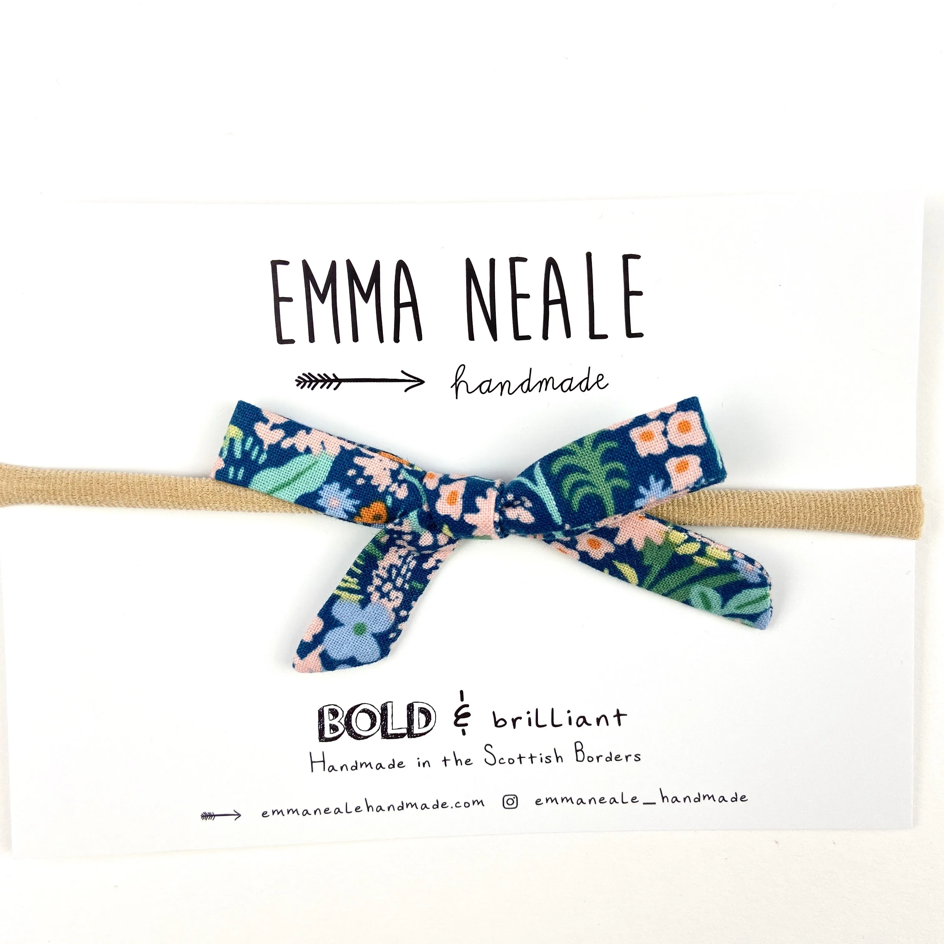 Blue Meadow Orla Bow Headband