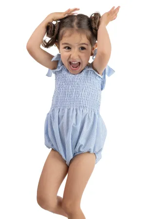 BLUEBERRIES Cotton Romper
