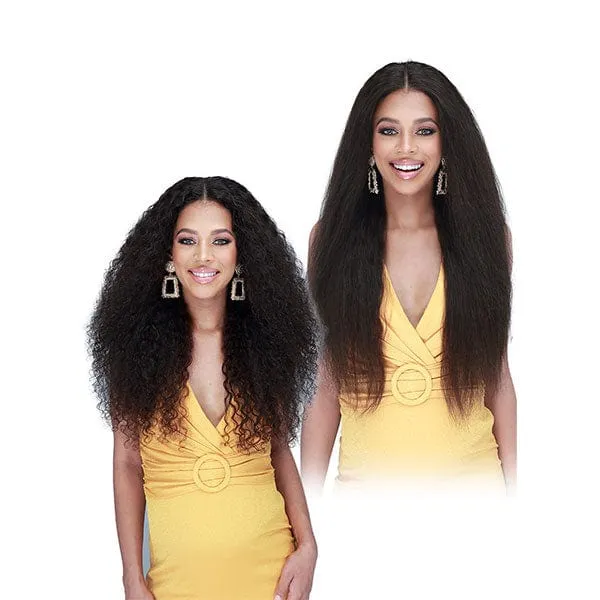 Bobbi Boss 100% Human Hair 13X4 360 Swiss Lace Front Wig - MHLF520L WW ZENOBIA 24