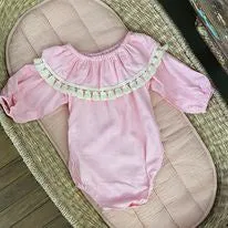 Boho Linen Romper