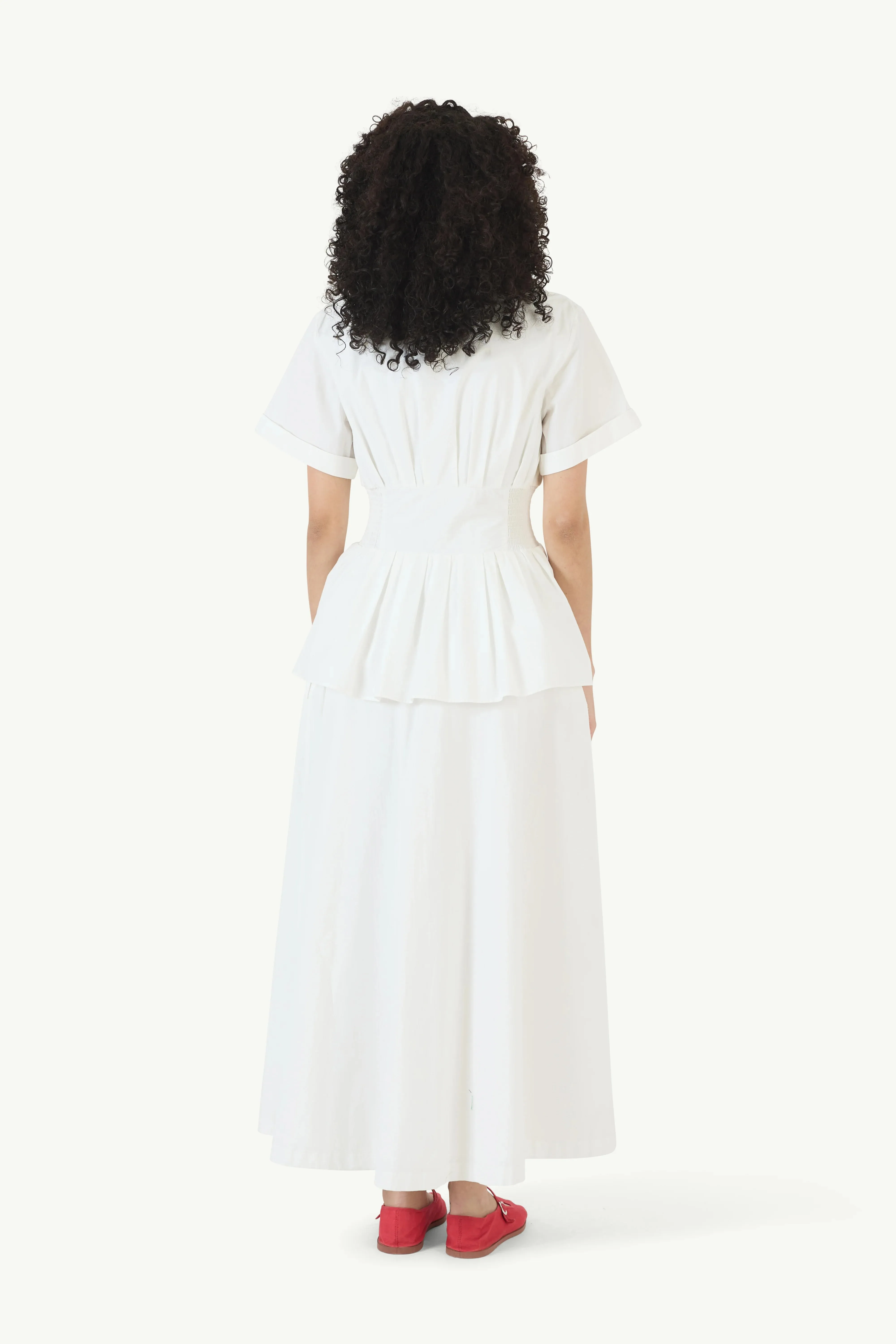 Boogie Woogie Dress- White