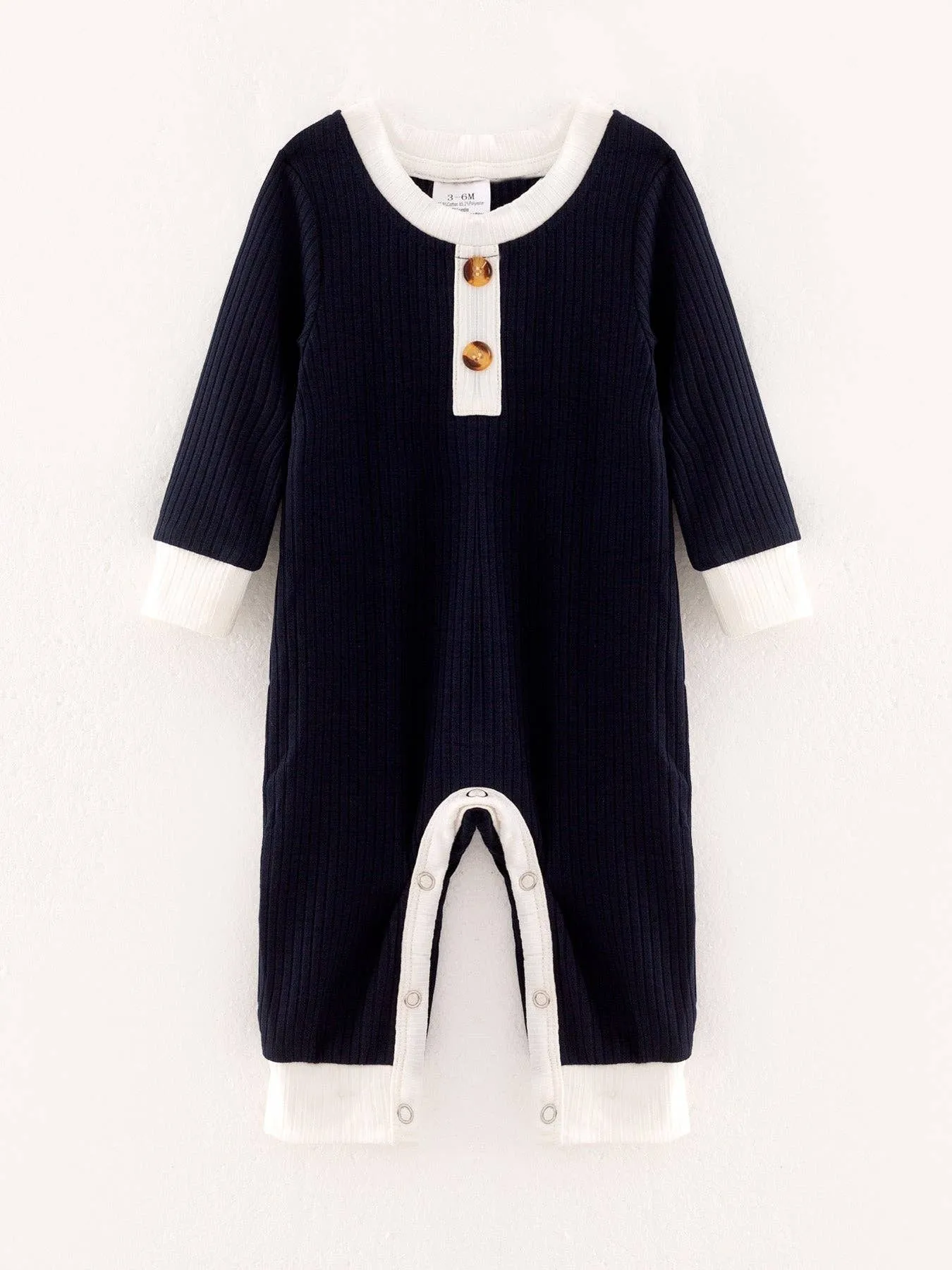 Boys Solid Color Romper RPG41506