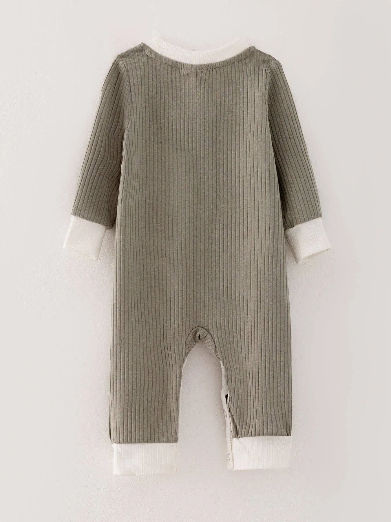 Boys Solid Color Romper RPG41506