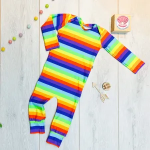 BP Baby Long Sleeve Envelope Shoulder Romper