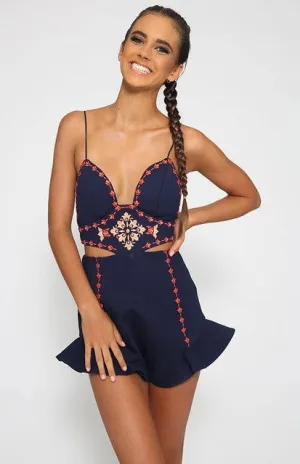 Braided Boho Fitted Romper